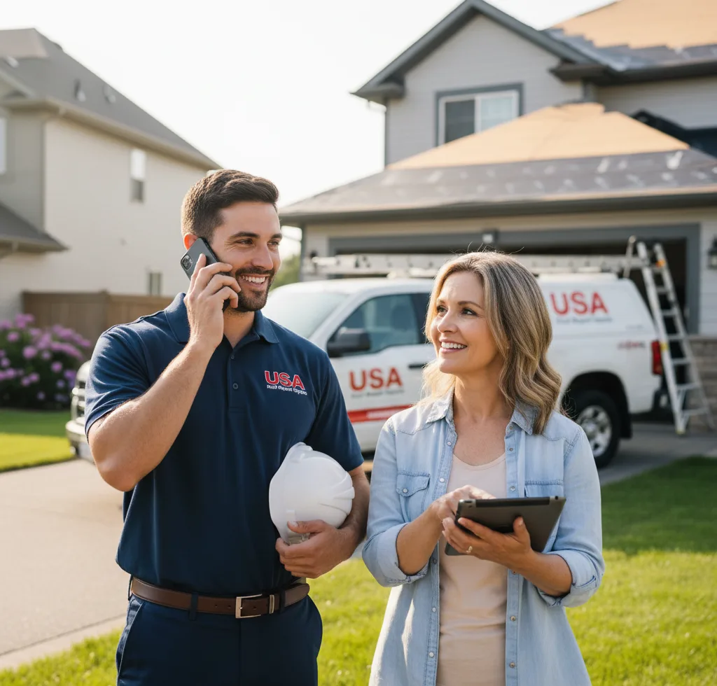 USA Roof Repair Experts customer support in Huntington Park